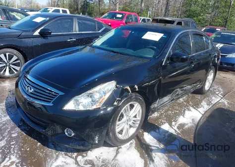 2013 Infiniti G37 Journey из США, поврежденный, VIN JN1CV6AP4DM724692